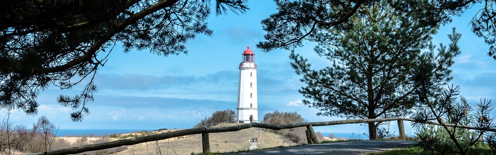 Lighthouse at the thorn bush Hiddensee